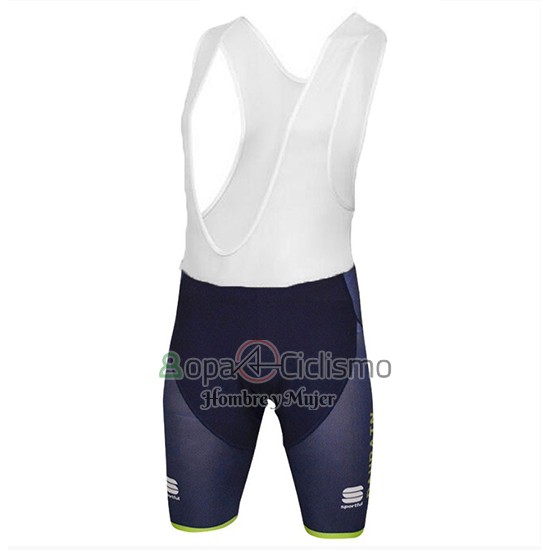 Bahrain Merida Ropa Ciclismo Culotte Corto 2018 Mangas Cortas Rojo